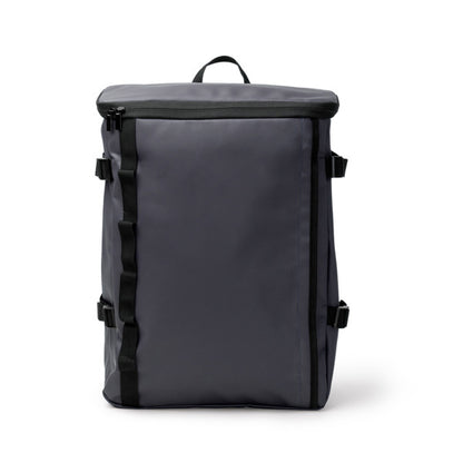 Stamina VIRTON PU backpack in navy blue - promotional merchandise printed with your company logo
