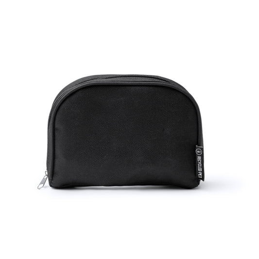 Stamina NELSON RPET travel set in black - promotional merchandise printed with your company logo