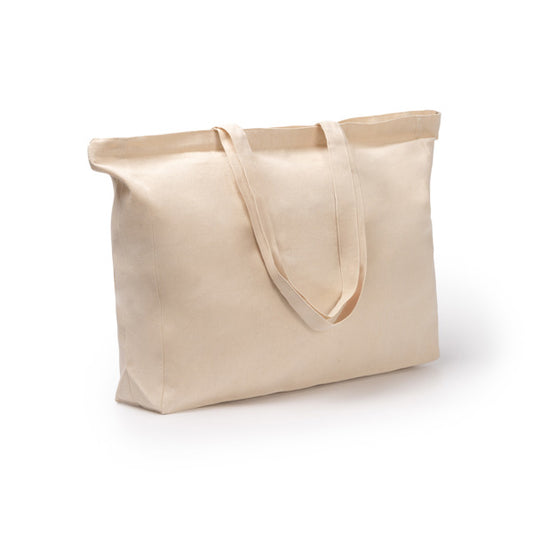 Stamina BELMOX Cotton tote bag in beige - promotional merchandise printed with your company logo