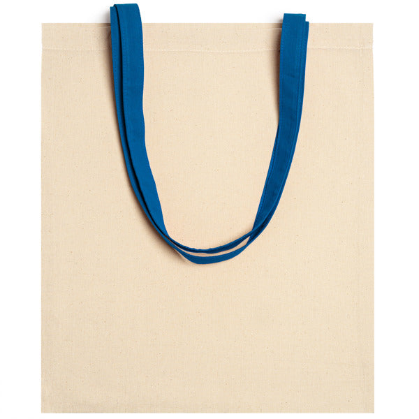 Stamina VENETO Cotton tote bag in royal blue - promotional merchandise printed with your company logo