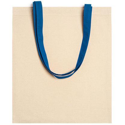 Stamina VENETO Cotton tote bag in royal blue - promotional merchandise printed with your company logo