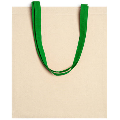 Stamina VENETO Cotton tote bag in fern green - promotional merchandise printed with your company logo