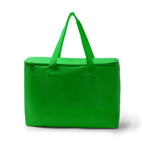 Stamina ANKOR 600D RPET cooler bag in fern green - promotional merchandise printed with your company logo