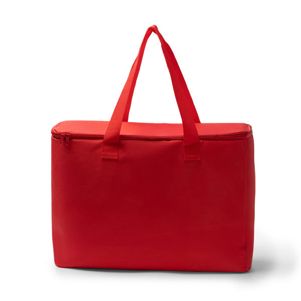 Stamina ANKOR 600D RPET cooler bag in red - promotional merchandise printed with your company logo