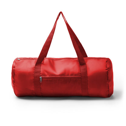 Stamina MANLEY 290T RPET sports bag in red - promotional merchandise printed with your company logo