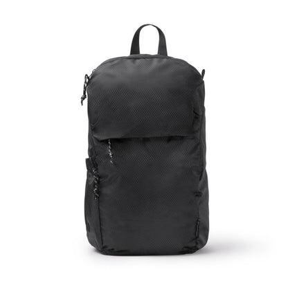 Stamina TRAXLER RPET backpack in black - promotional merchandise printed with your company logo