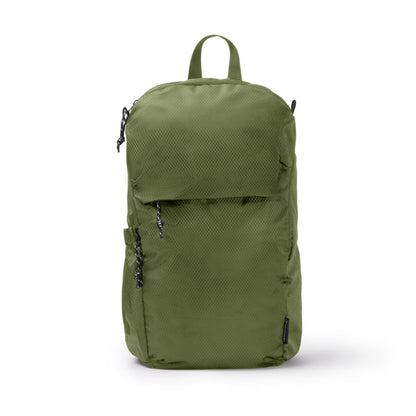 Stamina TRAXLER RPET backpack in dark green - promotional merchandise printed with your company logo
