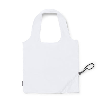 Stamina LEZOX 190T RPET shopping bag in white - promotional merchandise printed with your company logo