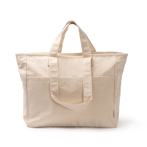 Stamina TONGA Recycled cotton tote bag in beige - promotional merchandise printed with your company logo
