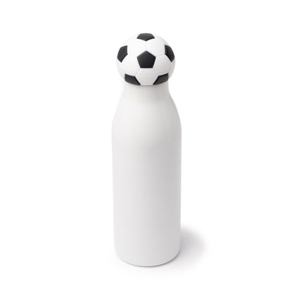 Stamina FAFIK Stainless steel and PP thermal bottle 550 ml in basketball - promotional merchandise printed with your company