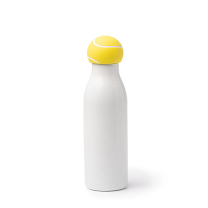 Stamina FAFIK Stainless steel and PP thermal bottle 550 ml in tennis - promotional merchandise printed with your company logo