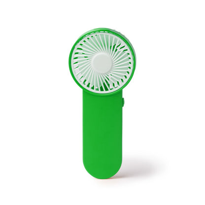 Stamina PISTOL ABS hand fan in fern green - promotional merchandise printed with your company logo