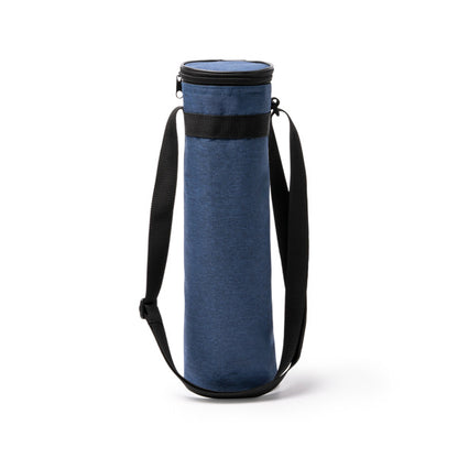 Stamina YONEK 600D RPET cooler bag in heather denim - promotional merchandise printed with your company logo