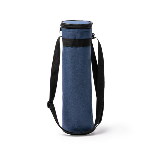 Stamina YONEK 600D RPET cooler bag in heather denim - promotional merchandise printed with your company logo