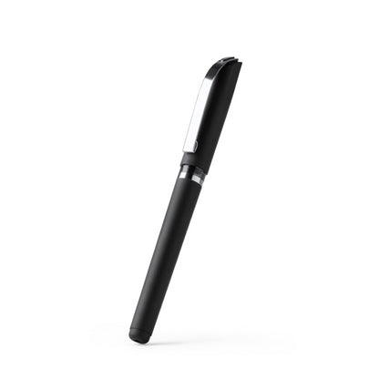 Stamina CORMAK ABS ball pen in black - promotional merchandise printed with your company logo