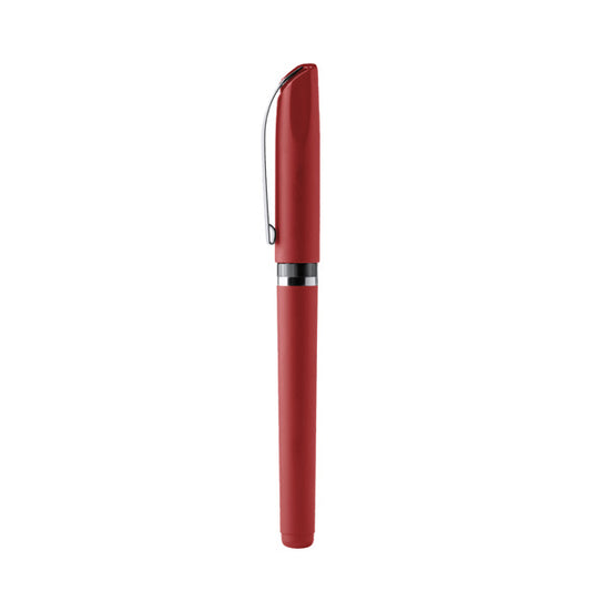Stamina CORMAK ABS ball pen in dark red - promotional merchandise printed with your company logo