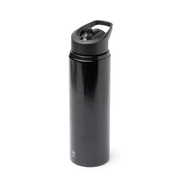 Stamina TATLON Recycled stainless steel bottle 700 ml in white - promotional merchandise printed with your company logo