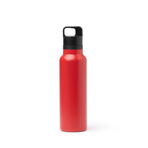 Stamina BITMAN Recycled stainless steel thermal bottle in red - promotional merchandise printed with your company logo