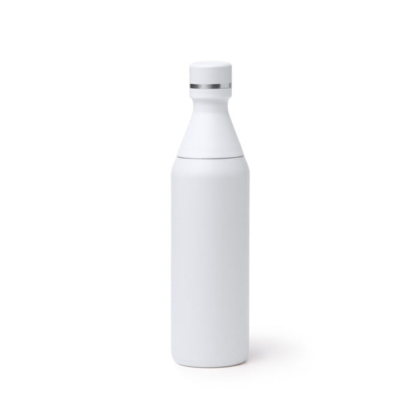 Stamina BLOSON Stainless steel thermal bottle 550 ml in white - promotional merchandise printed with your company logo