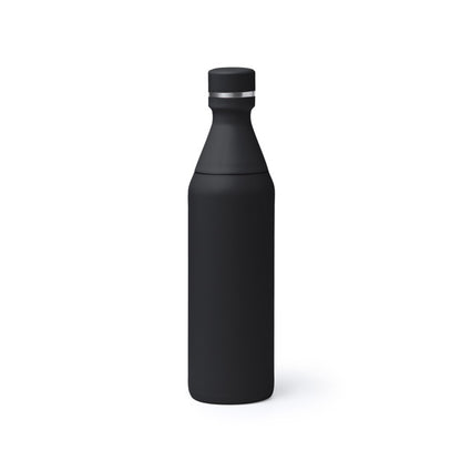 Stamina BLOSON Stainless steel thermal bottle 550 ml in black - promotional merchandise printed with your company logo