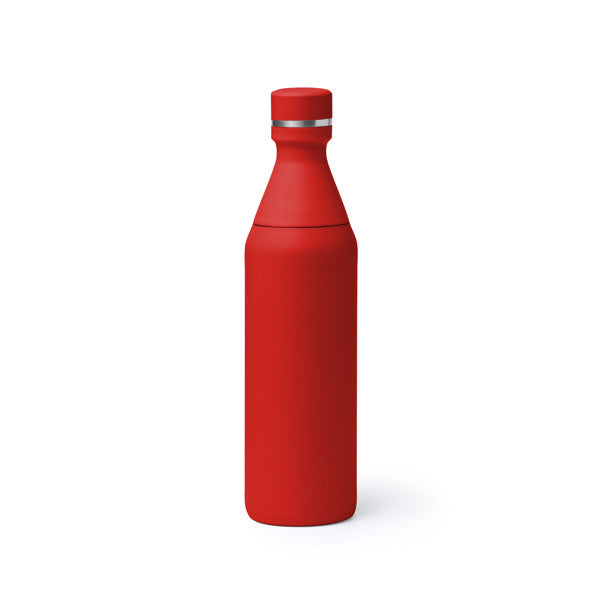 Stamina BLOSON Stainless steel thermal bottle 550 ml in red - promotional merchandise printed with your company logo