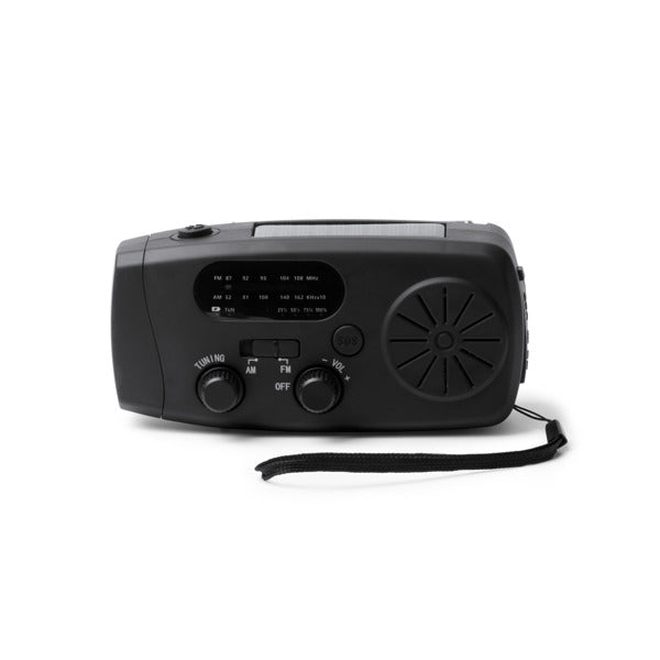Stamina NEVIL ABS Bluetooth speaker in black - promotional merchandise printed with your company logo