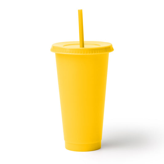 Stamina BAKY Recycled PP cup 710 ml in yellow - promotional merchandise printed with your company logo