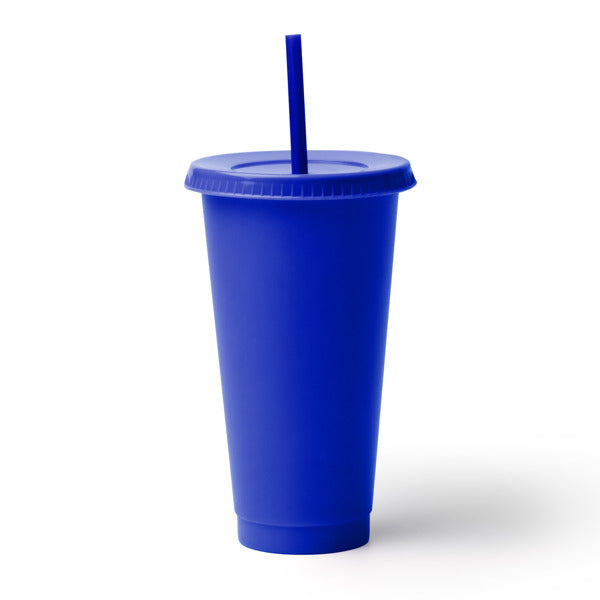 Stamina BAKY Recycled PP cup 710 ml in royal blue - promotional merchandise printed with your company logo