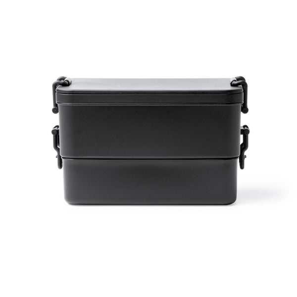 Stamina KADY PP lunch box in black - promotional merchandise printed with your company logo