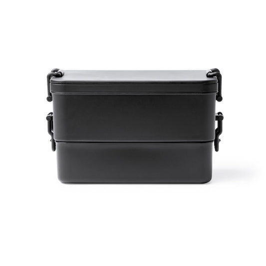 Stamina KADY PP lunch box in black - promotional merchandise printed with your company logo