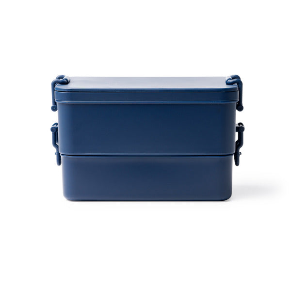 Stamina KADY PP lunch box in navy blue - promotional merchandise printed with your company logo