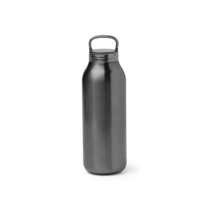 Stamina BONTAX Stainless steel and PS thermal bottle 500 ml in black - promotional merchandise printed with your company logo