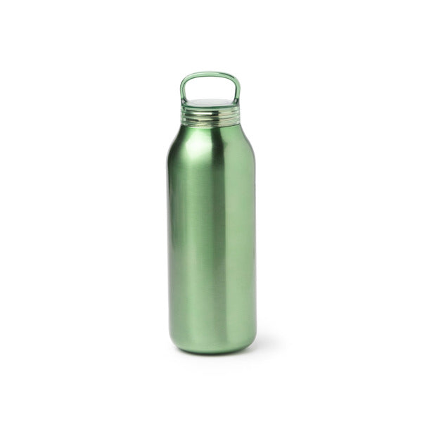 Stamina BONTAX Stainless steel and PS thermal bottle 500 ml in fern green - promotional merchandise printed with your