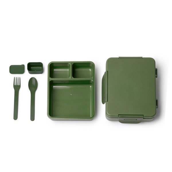 Stamina COMIX PP lunch box in dark green - promotional merchandise printed with your company logo
