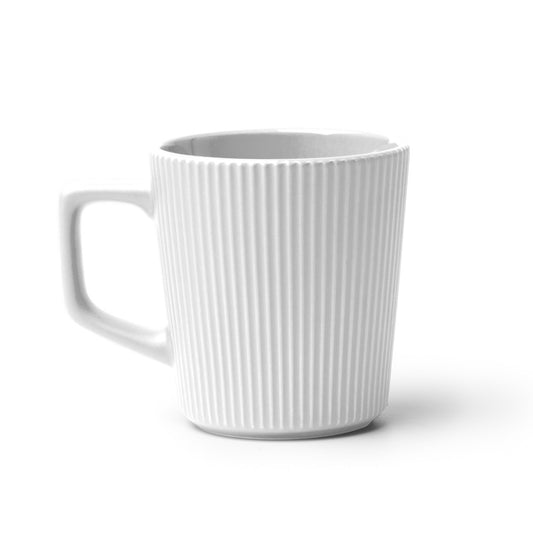 Stamina BUKS Ceramic mug 320 ml in white - promotional merchandise printed with your company logo