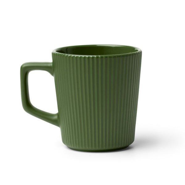 Stamina BUKS Ceramic mug 320 ml in dark green - promotional merchandise printed with your company logo