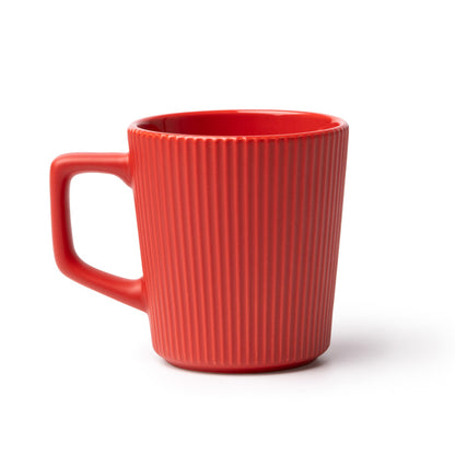 Stamina BUKS Ceramic mug 320 ml in red - promotional merchandise printed with your company logo