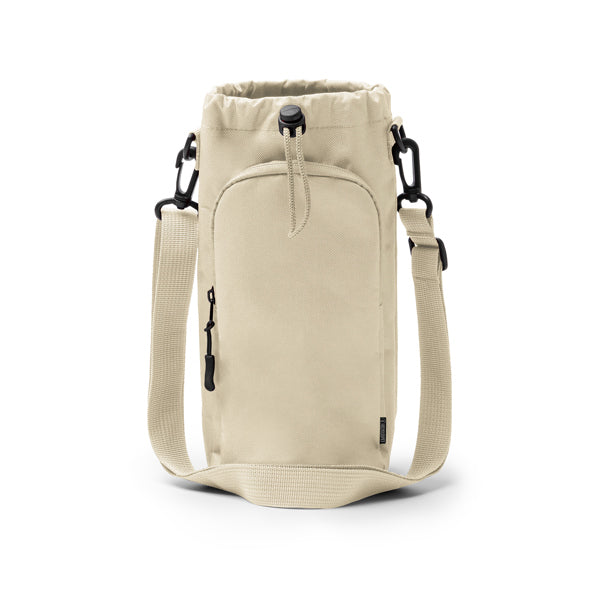 Stamina TRAMER 600D RPET shopping bag in beige - promotional merchandise printed with your company logo