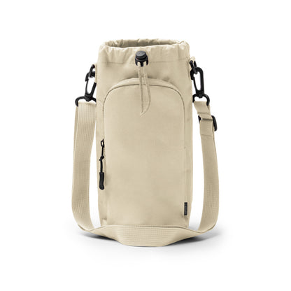 Stamina TRAMER 600D RPET shopping bag in beige - promotional merchandise printed with your company logo