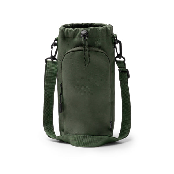 Stamina TRAMER 600D RPET shopping bag in dark green - promotional merchandise printed with your company logo