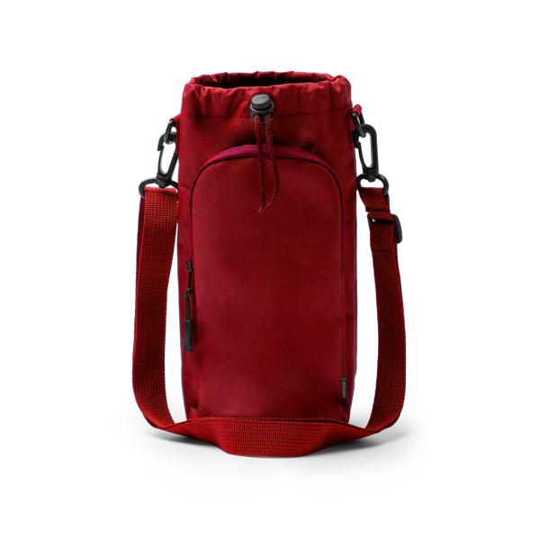 Stamina TRAMER 600D RPET shopping bag in red - promotional merchandise printed with your company logo