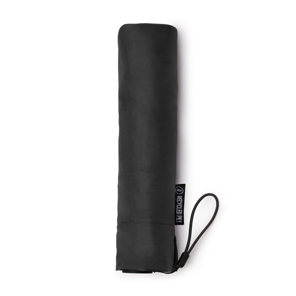 Stamina GRAZ RPET umbrella in black - promotional merchandise printed with your company logo