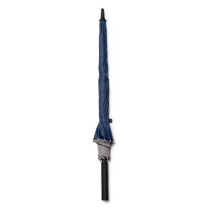 Stamina LINZ RPET umbrella in navy blue - promotional merchandise printed with your company logo