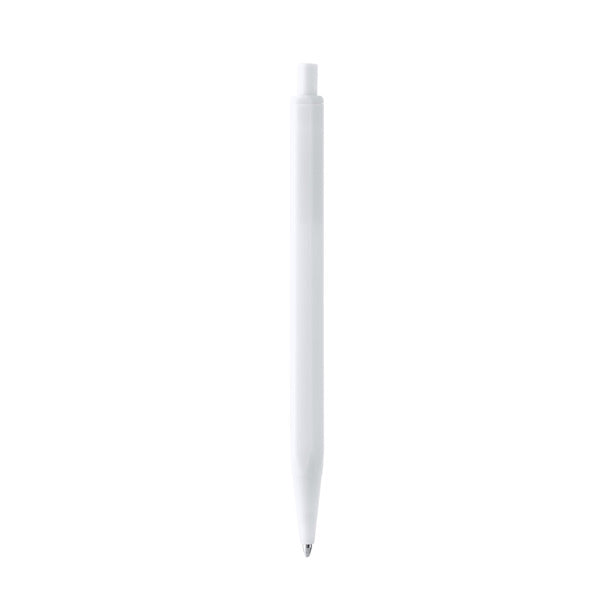 Stamina TARMAK Recycled ABS ball pen in white - promotional merchandise printed with your company logo