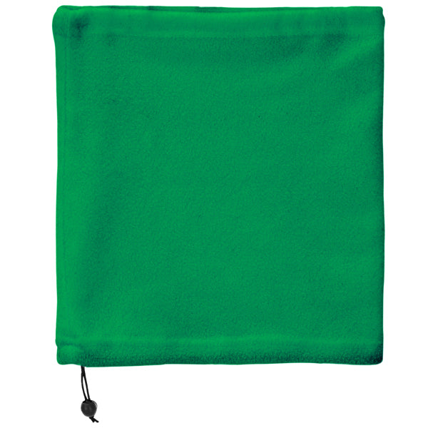 Stamina NUKKA Polyester fleece neck warmer in fern green - promotional merchandise printed with your company logo