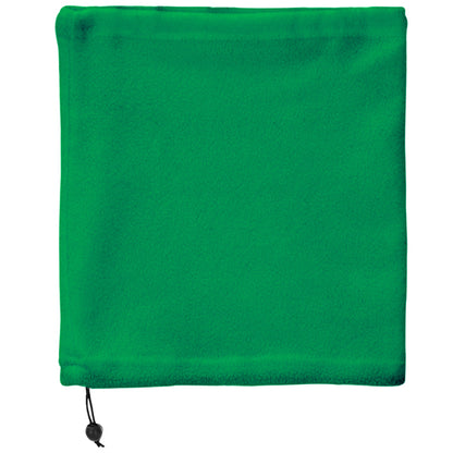 Stamina NUKKA Polyester fleece neck warmer in fern green - promotional merchandise printed with your company logo