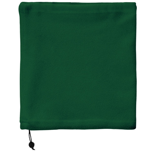 Stamina NUKKA Polyester fleece neck warmer in bottle green - promotional merchandise printed with your company logo