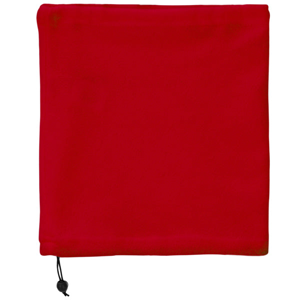 Stamina NUKKA Polyester fleece neck warmer in red - promotional merchandise printed with your company logo
