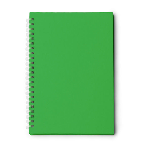 Stamina MISTROL RPET notebook A5 in fern green - promotional merchandise printed with your company logo