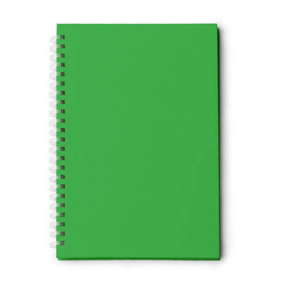 Stamina MISTROL RPET notebook A5 in fern green - promotional merchandise printed with your company logo